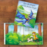 Carte de povești "Zoro the Dragon and the fearless knight"